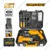 INGCO 108 Pcs Tool Kit with 12 V Li-ion Cordless Drill & Impact Drill 13 mm (HKTHP11081)