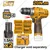 Ingco 10 mm 12V Cordless Drill With Battery & 50 Pcs Impact Screwdriver Bits Set, 1500 RPM (COSLI24011)