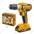 Ingco 10 mm 20V Lithium-Ion Cordless Drill with Battery & Charger, 1500 RPM (CDLI20024)