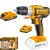 Ingco 10 mm 20V Lithium-Ion Cordless Drill with Battery & Charger, 1500 RPM (CDLI20024)