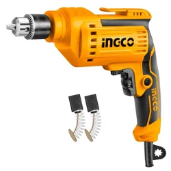 Ingco 10mm 550 Watt With Variable Speed & F/R Function Electric Drill, 0-3300 RPM (ED55038)