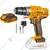 Ingco 12V 0.8-10 mm Cordless Drill With Battery, Charger & Accessories, Max. Torque 20 NM (CDLI1218)