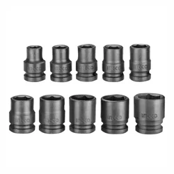 Ingco 10 Pcs 1/2" Impact Socket Set (HKISSD12101)