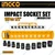 Ingco 10 Pcs 1/2" Impact Socket Set (HKISSD12101)