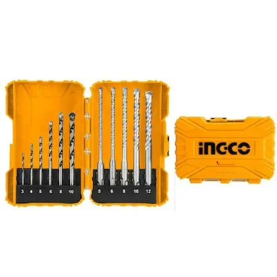 INGCO 11 Pcs Masonry And Hammer Drill Bits Set (AKDL31101)