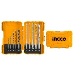 INGCO 11 Pcs Masonry And Hammer Drill Bits Set (AKDL31101)