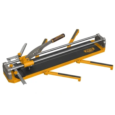 INGCO 1200mm Heavy-Duty Manual Tile Cutter Machine with Tungsten Carbide Ball Bearing Blade for Large Formats HTC12001