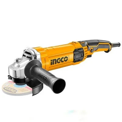 Ingco 125 mm 1100 Watt Angle Grinder with Accessories, 12000 RPM (AG1100385)