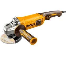 Ingco 125mm 1500 Watt Powerful Angle Grinder With Auxiliary Handle, 9300 RPM (AG150028)