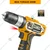 INGCO 12V 10 mm Lithium-Ion Cordless Impact Drill with Accessories, 1500 RPM (CIDLI12201)
