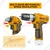 INGCO 12V 10 mm Lithium-Ion Cordless Impact Drill with Accessories, 1500 RPM (CIDLI12201)