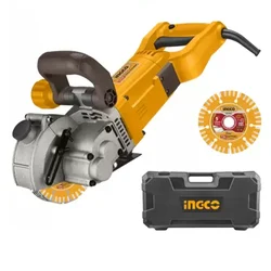 Ingco 130 mm 3000 Watt Wall Chaser Machine With Accessories, 6500 RPM (WLC30001)