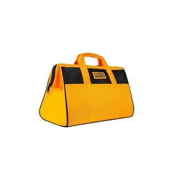 Ingco 13 Inch Tool Bag, Tool Storage Bag with 6 Pockets Outside, Waterproof for Construction Carpentry Gardening (HTBG281328 )