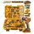 Ingco 13mm 20V Cordless 66Nm Torque, Metal Chuck Impact Drill Machine With Battery, Charger & 166 Pcs Accessories Set (HKTHP41662)