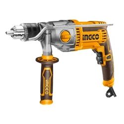 Ingco 16mm 1100 Watt Variable Speed Control & Hammer Function Impact Drill, 0-1200 RPM/0-3000 RPM (ID211008)