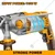Ingco 16mm 1100 Watt Variable Speed Control & Hammer Function Impact Drill, 0-1200 RPM/0-3000 RPM (ID211008)