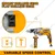 Ingco 16mm 1100 Watt Variable Speed Control & Hammer Function Impact Drill, 0-1200 RPM/0-3000 RPM (ID211008)