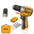 Ingco 13mm 16V Keyless Metal Chuck Cordless Impact Drill With Battery, Charger & Accessories, Max. Torque 60 N.m (CIDLI16682)