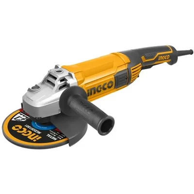 Ingco 180 mm 2000 Watt Angle Grinder With Accessories, 8450 RPM (AG200018)