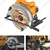 Ingco 185 mm 1200 Watt Circular Saw With 1 Pcs 185 mm Blade, 5000 RPM (CS18578)