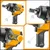 INGCO 1 Inch Air Impact Wrench, 6.2 Bar Pressure & 4000 RPM No Load Speed (AIW11223)