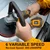 Ingco 180mm 20V Cordless Brushless 6-Speed Adjustment Polisher With Accessories, 400-2500 RPM (APLI2018)