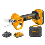 Ingco 20V 25 mm Li-Ion Gauge Straight Shear with Battery, Charger & Sharping Stone (CSSLI202581)