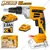 Ingco 1/4" 20V Cordless Drywall Screwdriver With Battery, Charger & Accessories (CDSLI204200)