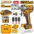 Ingco 1/2" 20V 2 In 1 Cordless Impact Driver & Wrench With Battery, Charger & Accessories (CIWLI20236)