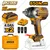 Ingco 1/2" 20V Lithium-Ion Cordless Impact Wrench With Battery, Charger & Accessories, Max. Torque 850 N.m (CIWLI2085)