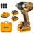 Ingco 1/2" 20V Lithium-Ion Cordless Impact Wrench With Battery, Charger & Accessories, Max. Torque 850 N.m (CIWLI2085)