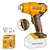 Ingco 20V Lithium-Ion Cordless Heat Gun With Accessories (HGLI2002)