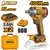 Ingco 1/2" 20V Lithium-Ion Cordless Impact Wrench With Battey & Charger (CIWLI2040)
