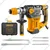 Ingco 32mm 1500 Watt SDS Plus Chuck System Rotary Hammer With Multiple Mode Operations, Drill Bits & Chisel, 850 RPM (4400 BPM) (RH150028)