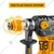 Ingco 32mm 1500 Watt SDS Plus Chuck System Rotary Hammer With Multiple Mode Operations, Drill Bits & Chisel, 850 RPM (4400 BPM) (RH150028)