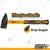 INGCO Hand Tools Combo of 8oz/220g Professional Claw Hammer and 200g Straight Machinist Hammer