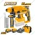 INGCO 22 mm Lithium-Ion Cordless Rotary Hammer 20 V, with 2 Pcs Battery and 1 Charger (CRHLI22012)