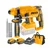 INGCO 22 mm Lithium-Ion Cordless Rotary Hammer 20 V, with 2 Pcs Battery and 1 Charger (CRHLI22012)