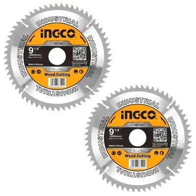 Ingco 235 mm 40T TCT Saw Blade for Circular Saw (TSB1235252) - Pack of 2
