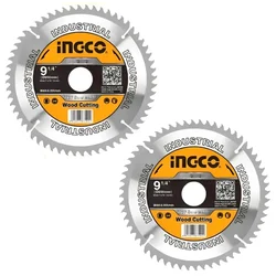 Ingco 235 mm 40T TCT Saw Blade for Circular Saw (TSB1235252) - Pack of 2