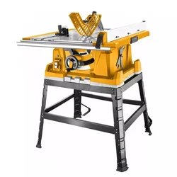 Ingco 254 mm 2600 Watt Table Saw with 4-leg steel Stand, 4800 RPM (TS26005)