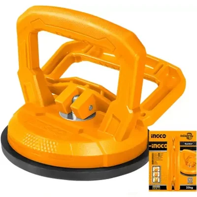 Ingco 115 mm 25 kg Lifting Capacity Glass & Tile Sucker (HSU012501)