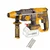 Ingco 26mm 20V Cordless Brushless Rotary Hammer With Drill Bits & Chisel, 0-1100 RPM (CRHLI20268)