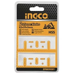 Ingco 2 Pcs 82 X 29 X 3 mm HSS Planer blade (EPB820301)
