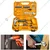 INGCO 4 V Lithium-Ion Cordless Screwdriver with 38 pcs Household Tools Set (HKTHP10381)