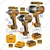Ingco 3 Pcs 20V Cordless Impact Wrench Combo Kit With Battery, Charger & Socket Set (COSLI250386)