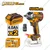 Ingco 3 pcs 20V Lithium-Ion Cordless Impact Wrench, Drive Ratchet & Work Lamp Combo Kit With Accessories (COSLI240461)