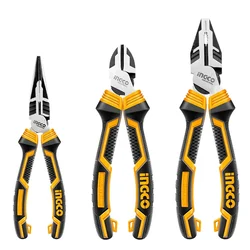 INGCO 3 pcs Leverage Pliers Set (HKHLPS2831)