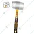 Ingco Soft Rubber Hammer 450 g with fiberglass Handle- (HRUH8916)