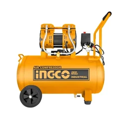 Ingco 50L Oil Free Copper Winding Silent Air Compressor With 1.6 HP Motor, 2850 RPM and 8 Bar Max. Pressure (ACS112501)